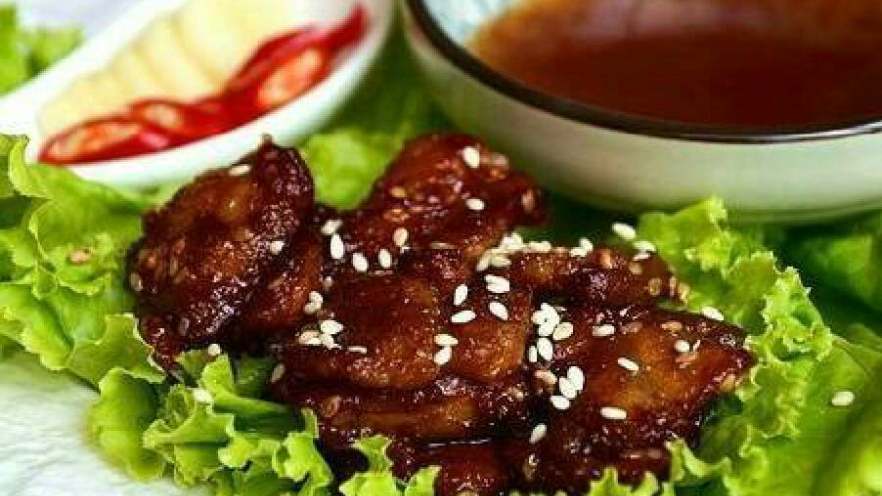 五花肉。不一樣的烤法