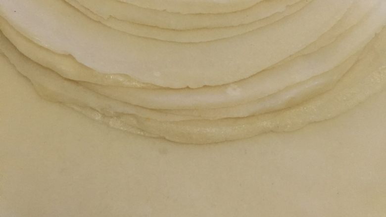 蒸薄饼,一层层非常软