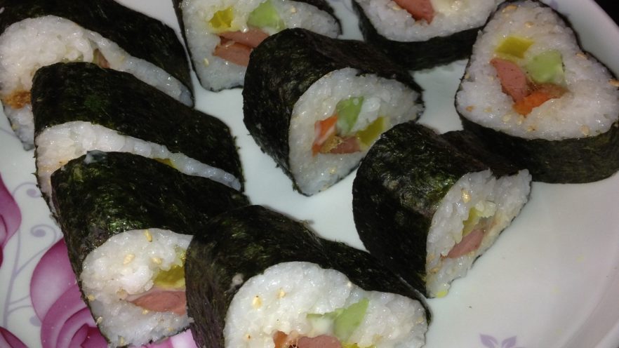 紫菜卷饭