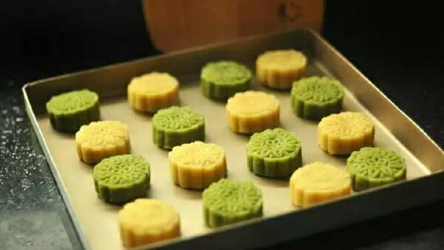 什锦绿豆糕