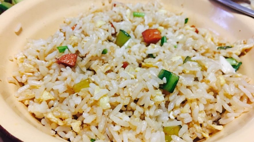 「吃货久久」做一碗颗颗分明好看美味的蛋炒饭