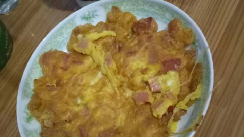 火腿鸡蛋饼