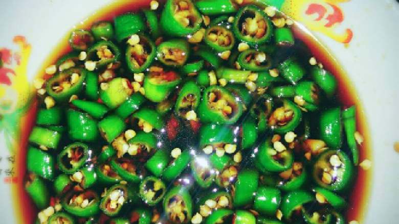 尖椒不辣的尖椒。