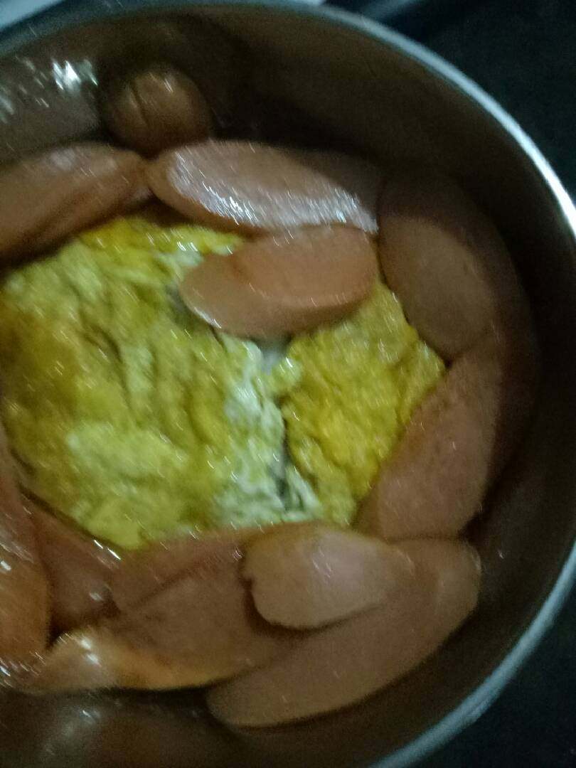 火腿鸡蛋面