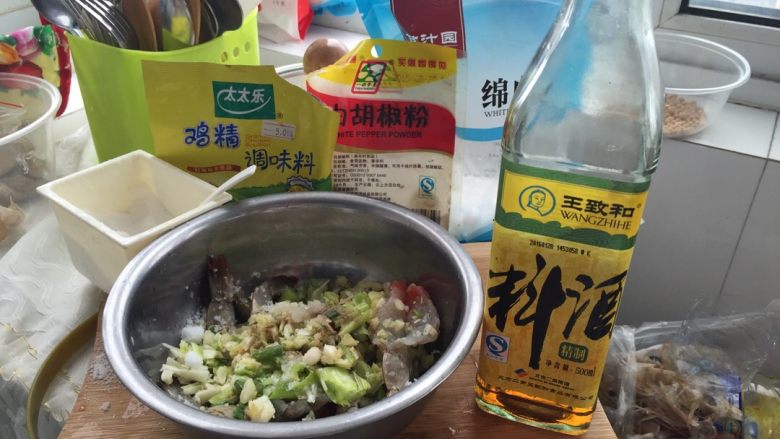 凤尾虾,虾排,腌制两个小时以上