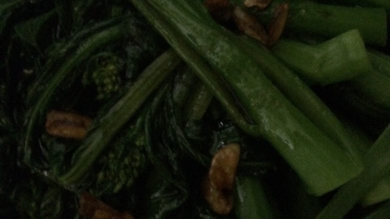 菜心妈妈的味道,直接淋在菜里
