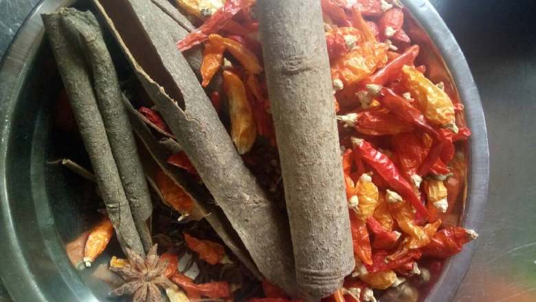 刘强神菜系!,八角.桂皮.花椒.干椒