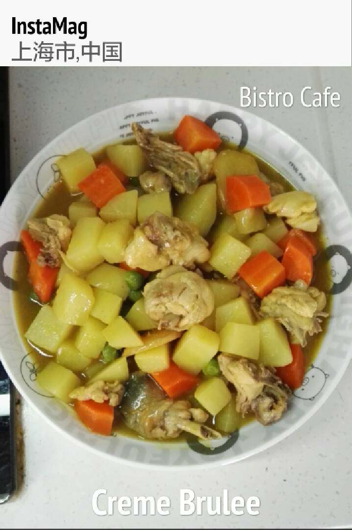 咖喱鸡块,噹噹噹!开饭咯😄