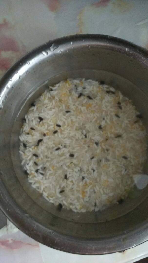 寿司青菜糊,各种杂米泡四个小时
