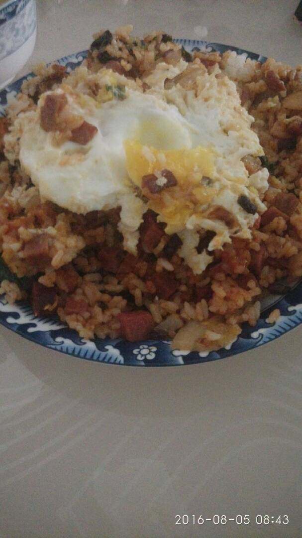 苏子叶炒饭