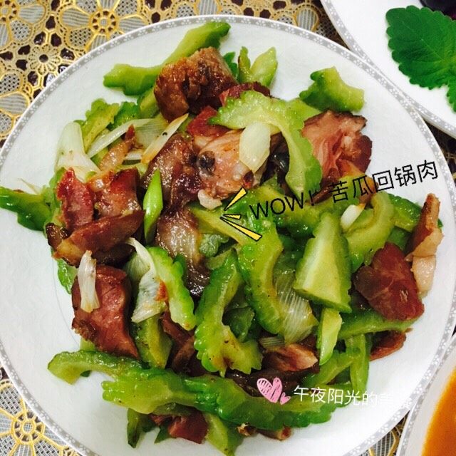 苦瓜回锅肉