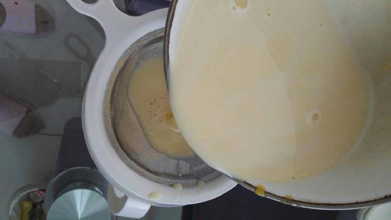 原味蛋挞,蛋液过滤2次