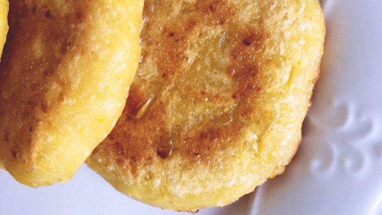 黄金玉米饼,成品