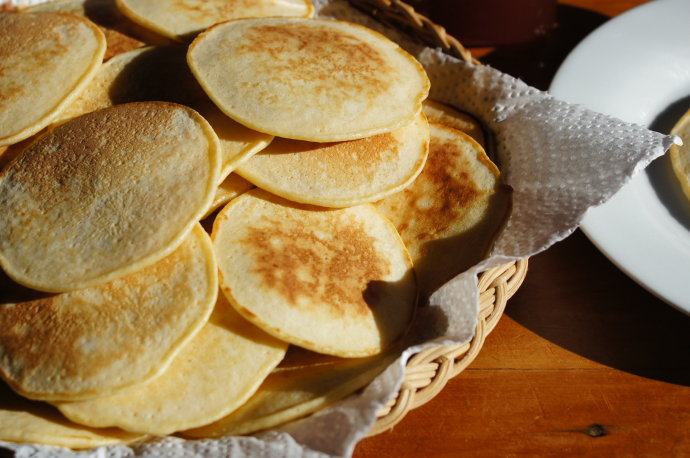 煎薄圆饼——Pikelets