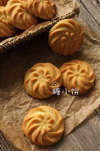 【无蛋淡奶油曲奇】