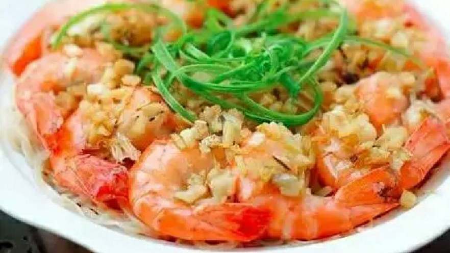 蒜蓉粉丝蒸虾