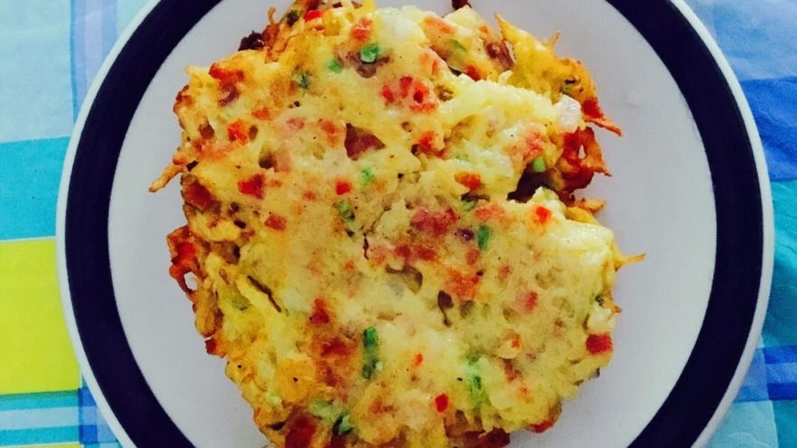 香酥培根土豆饼