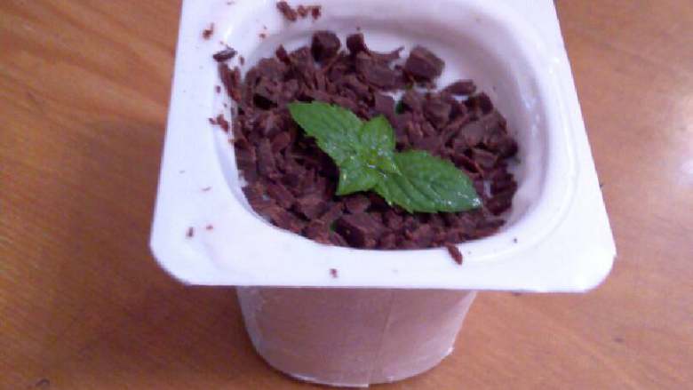 牛奶冰激凌,好了，可以品尝了