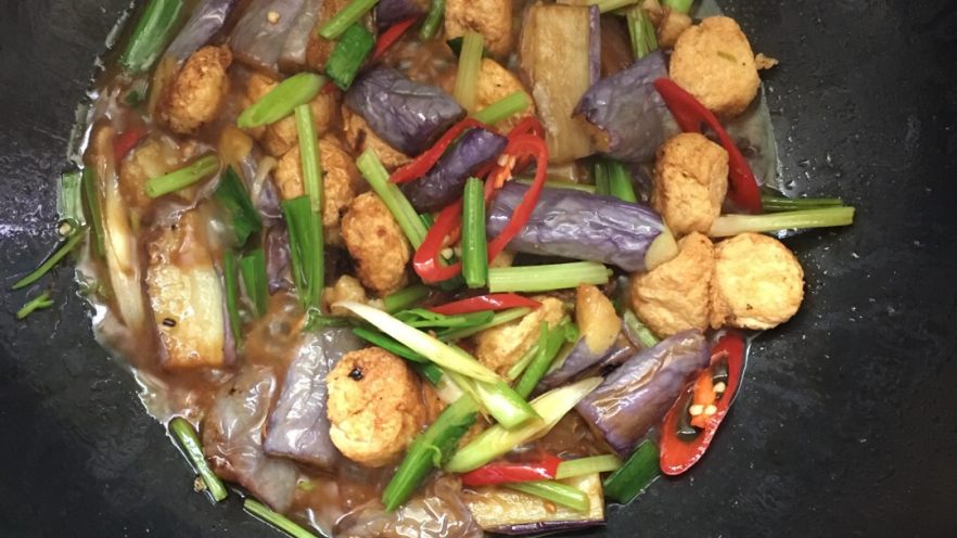 日本豆腐茄子煲