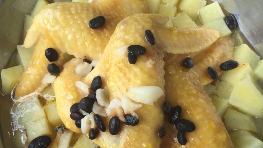 绝对新手版的豉香鸡翅