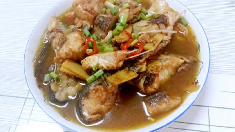 红烧鱼块+#夏天的味道#