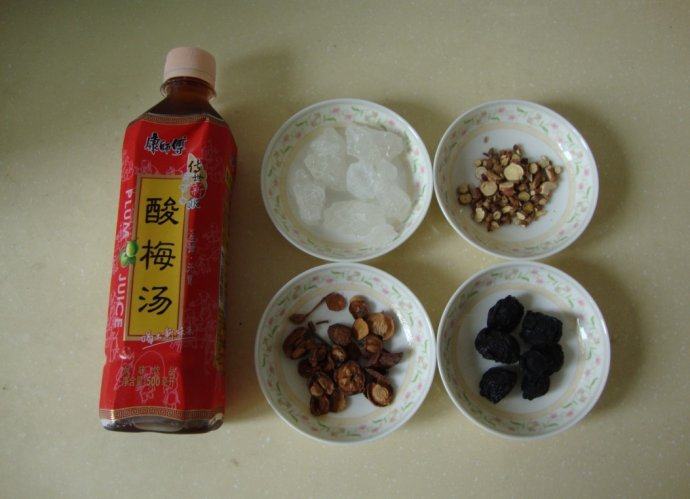 自制酸梅汤 ,准备材料