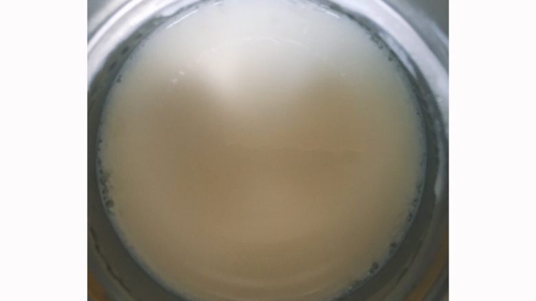 酸奶,8小时后,浓浓的老酸出杯