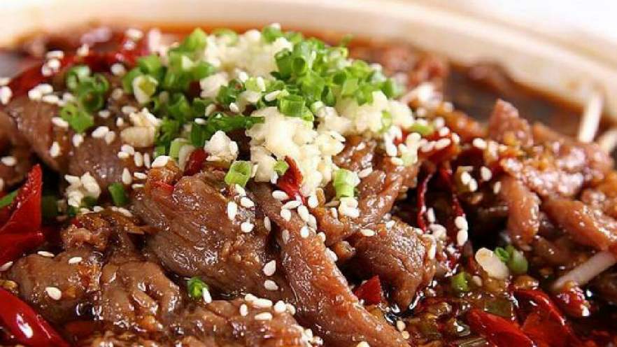水煮牛肉