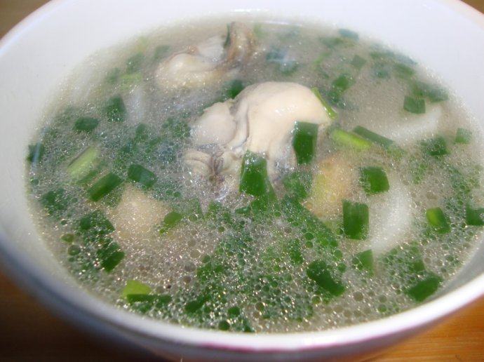 山药炖蛎黄 
