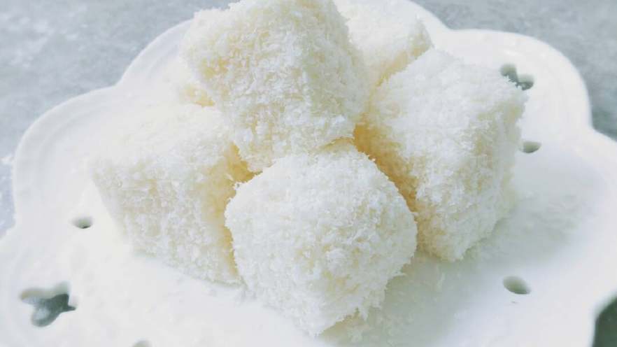 牛奶椰蓉小方
