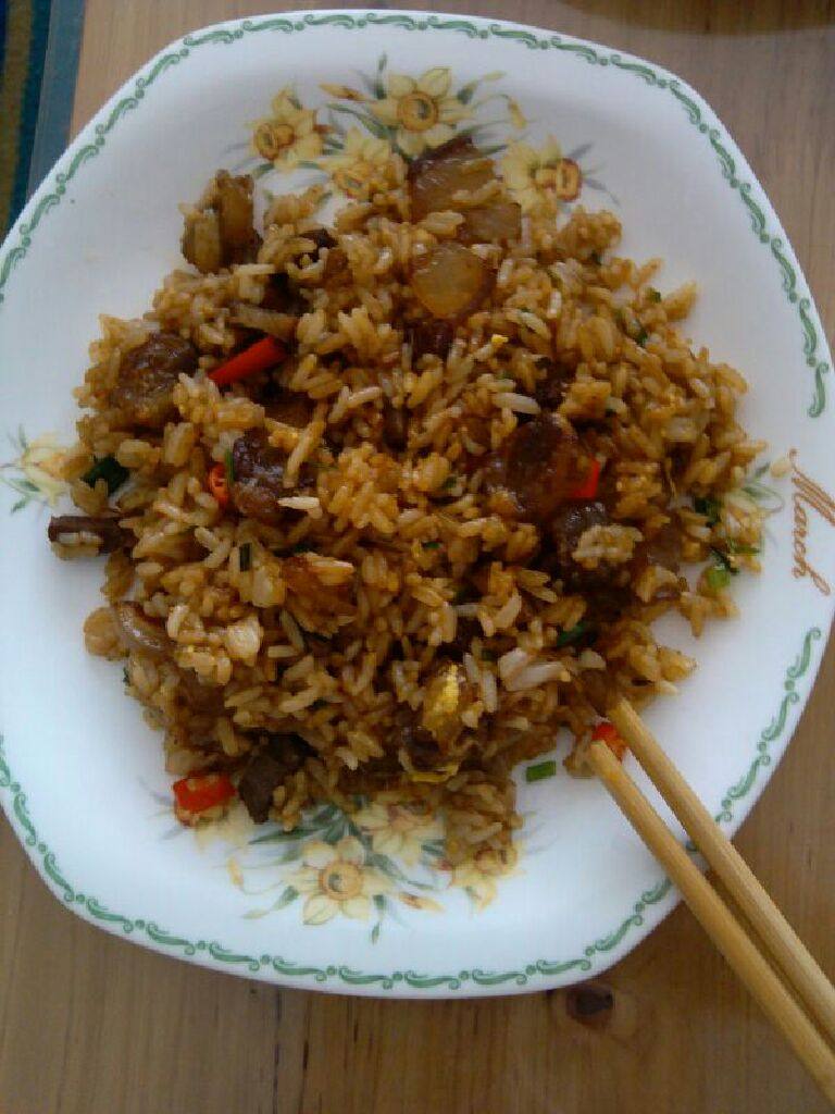 腊肉炒饭