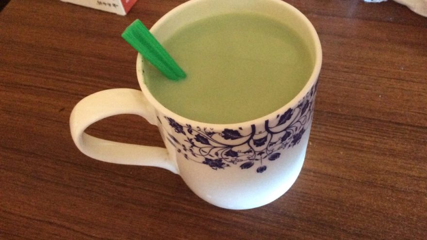 抹茶牛奶