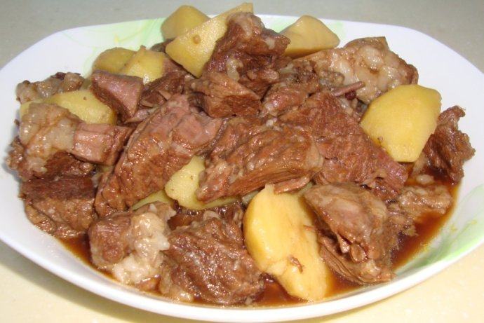 土豆烧牛肉