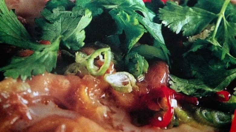 花雕蛋白蒸雞(steamed chicken with hua diao wine and egg white)