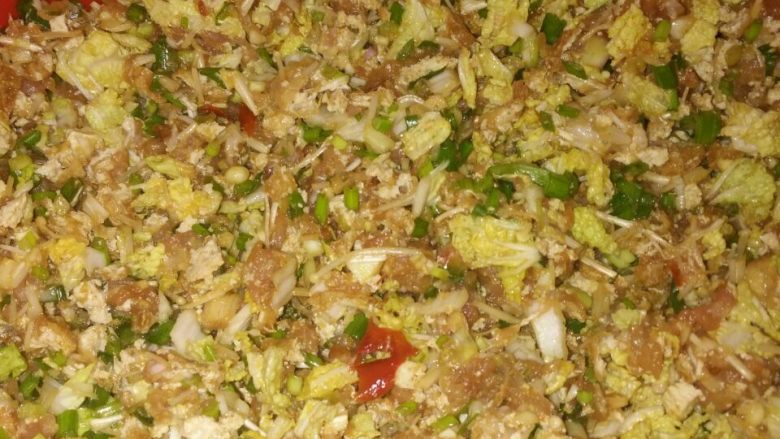 饺子,放盐,鸡粉,生抽,