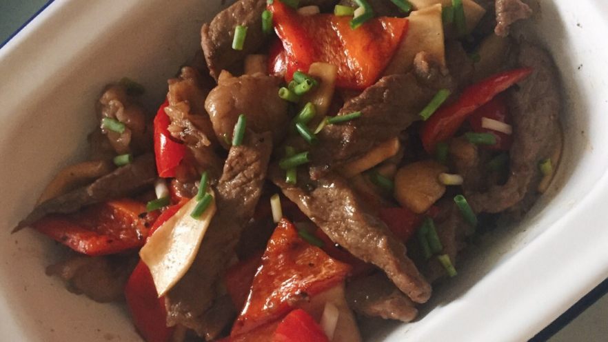 黑椒小牛排