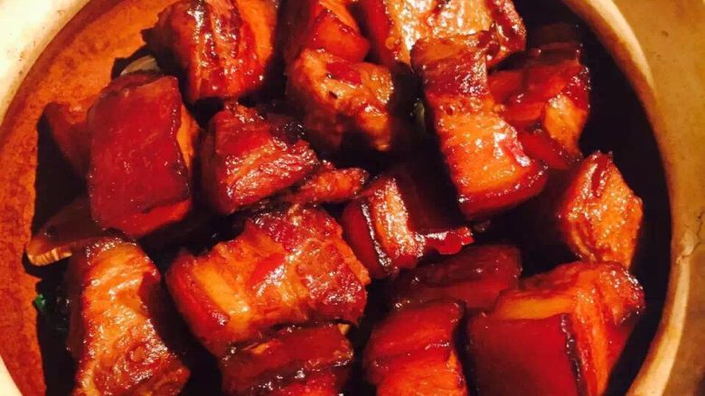 红烧肉,完成