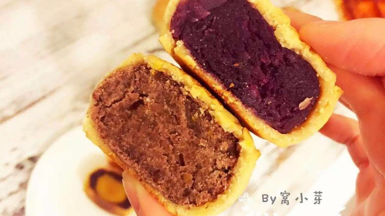 “小芽”月饼-适合三岁以上宝宝哦,铛铛铛,搞定......