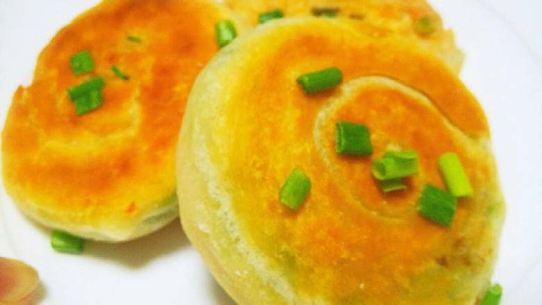 改良版葱油饼