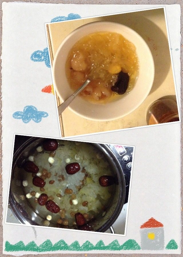 银耳红枣莲子羹