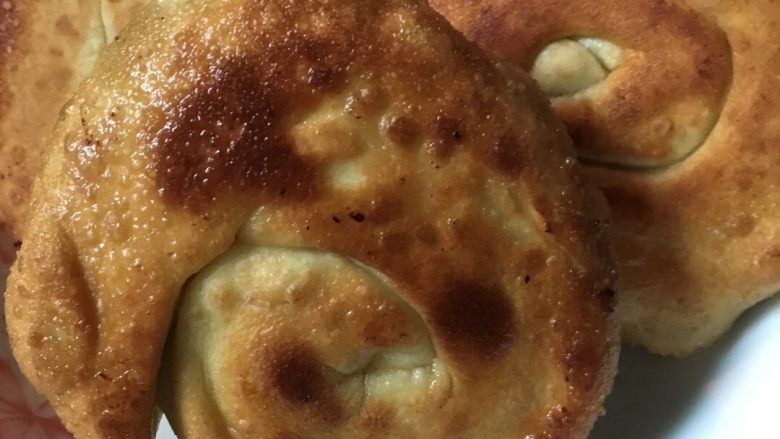 葱油饼,大功告成了就