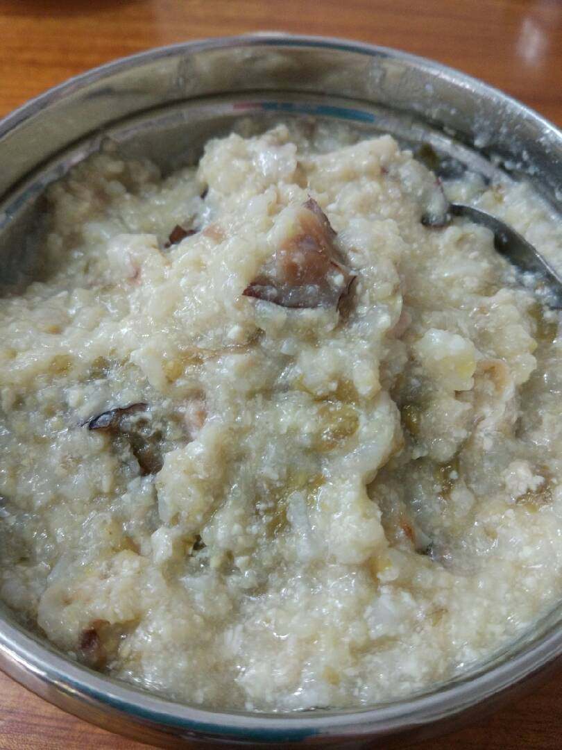 豆浆海带小米粥