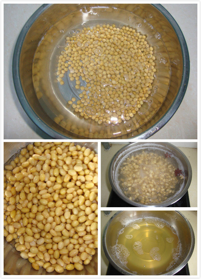 平民小食：茄汁黄豆,黄豆泡发煮过