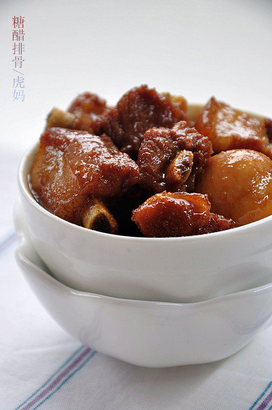给糖醋排骨的香浓滋味升级