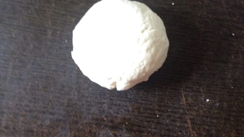 牛肉饺子,开水和好的面