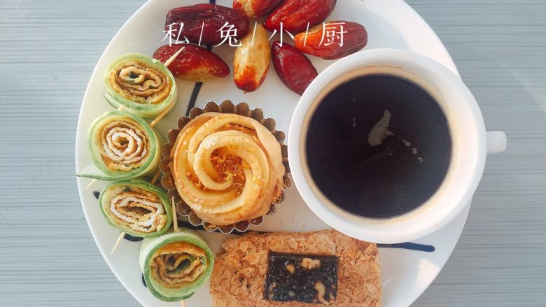 玫瑰苹果塔~,你,忍心看我不吃我咩?快动手来做~