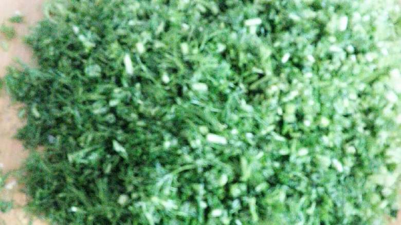 猪肉茴香饺子,<a style='color:red;display:inline-block;' href='/shicai/ 135'>茴香</a>洗净控干后切碎