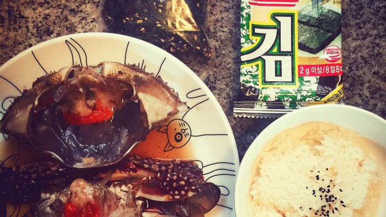 韩式酱蟹,下饭神菜开始下饭了