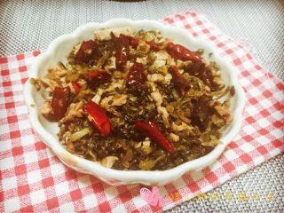 雪菜肉丝