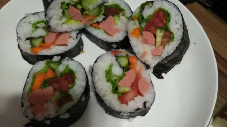 三步学会做寿司